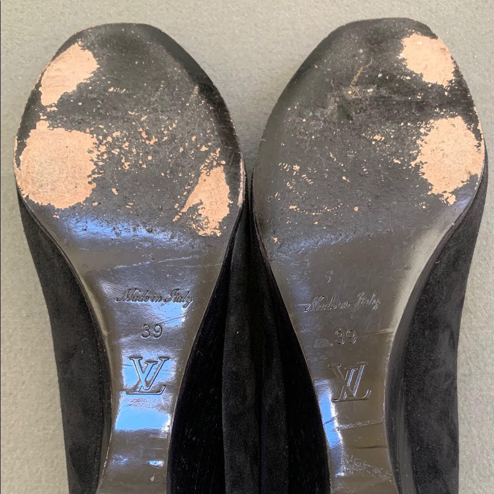 Vintage Louis Vuitton butterfly short wedges - Picture 7 of 8